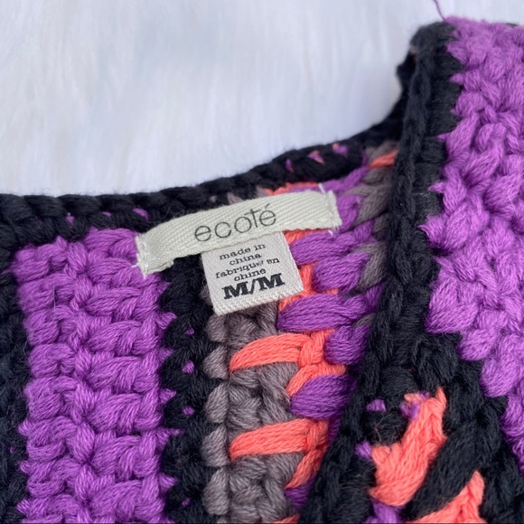 Ecote crocheted top  size Medium - Picture 3 of 6